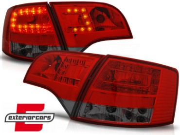 LED stražnja svjetla (crvena/smoke) / Audi A4 B7 (2004-2008) karavan, LDAU38