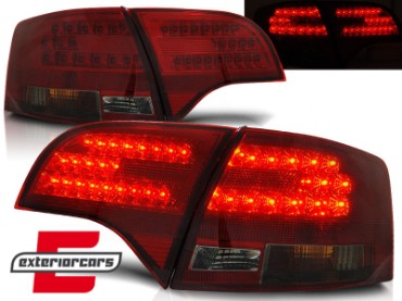 LED stražnja svjetla (crvena/smoke) / Audi A4 B7 (2004-2008) karavan, LDAU61