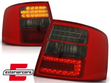 LED stražnja svjetla (crvena/smoke) / Audi A6 4B C5 karavan (1997-2004), LDAU40