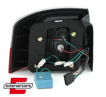 LED stražnja svjetla (crvena/smoke) / Audi A6 4B C5 karavan (1997-2004), LDAU52