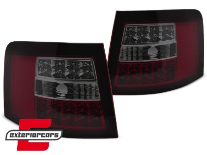 LED stražnja svjetla (crvena/smoke) / Audi A6 4B C5 karavan (1997-2004), LDAUJ0