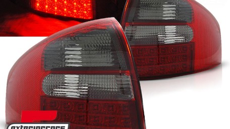 LED stražnja svjetla (crvena/smoke) / Audi A6 C5 limuzina (1997-2004), LDAU78