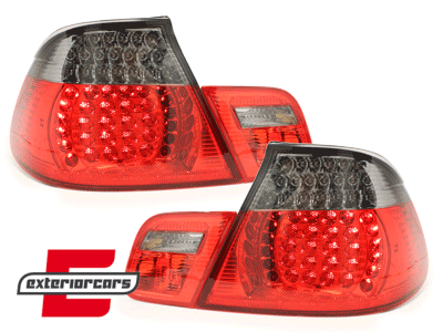 LED stražnja svjetla (crvena/smoke) / BMW serije 3 E46 Cabrio (1999-2003), LDBM50