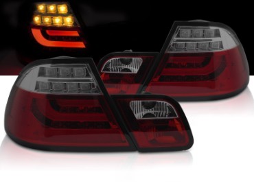LED stražnja svjetla (crvena/smoke) / BMW serije 3 E46 Coupe (1998-03.2003), LDBMP8