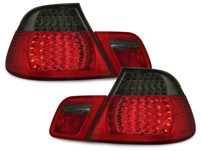 LED stražnja svjetla (crvena/smoke) / BMW serije 3 E46 Coupe (1999-03.2003), LDBM42