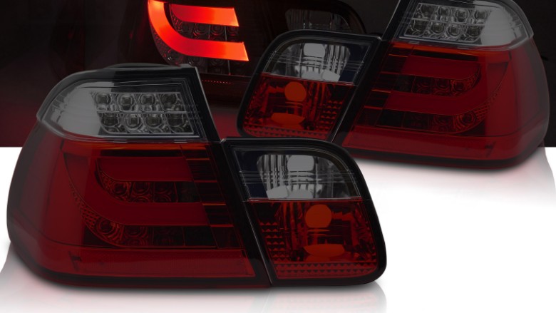 LED stražnja svjetla (crvena/smoke) / BMW serije 3 E46 limuzina (09.2001-2005), LDBMO5