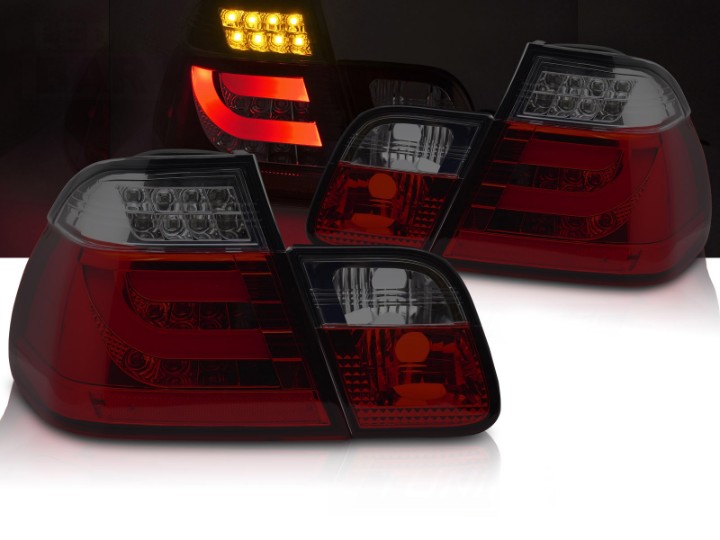 LED stražnja svjetla (crvena/smoke) / BMW serije 3 E46 limuzina (09.2001-2005), LDBMO5