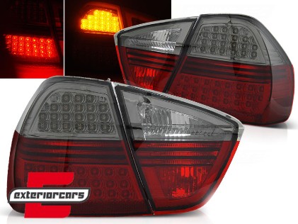 LED stražnja svjetla (crvena/smoke) / BMW serije 3 E90 limuzina (2005-2008), LDBM68
