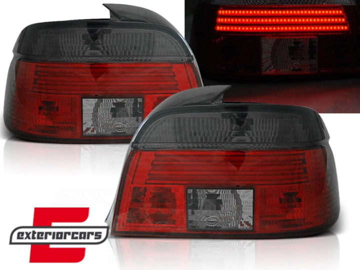 LED stražnja svjetla (crvena/smoke) / BMW serije 5 E39 limuzina (1995-08.2000), LDBM43