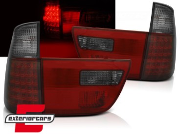 LED stražnja svjetla (crvena/smoke) / BMW X5 E53 (1999-2006), LDBMA4