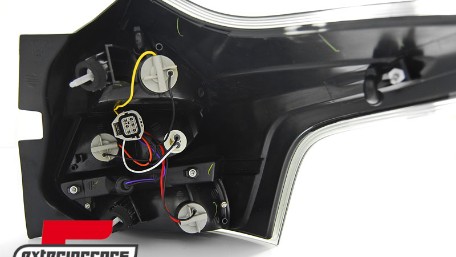 LED stražnja svjetla (crvena/smoke) / Ford Focus 3 Hatchback (2011-10.2014), LDFO39