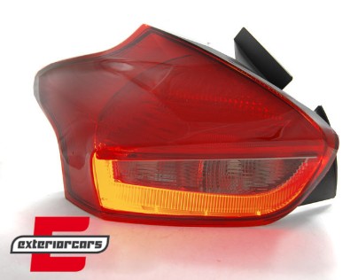 LED stražnja svjetla (crvena/smoke) / Ford Focus 3 Hatchback Facelift (2015-2018), LDFO54