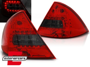 LED stražnja svjetla (crvena/smoke) / Ford Mondeo 3 limuzina hatchback (09.2000-2007), LDFO36