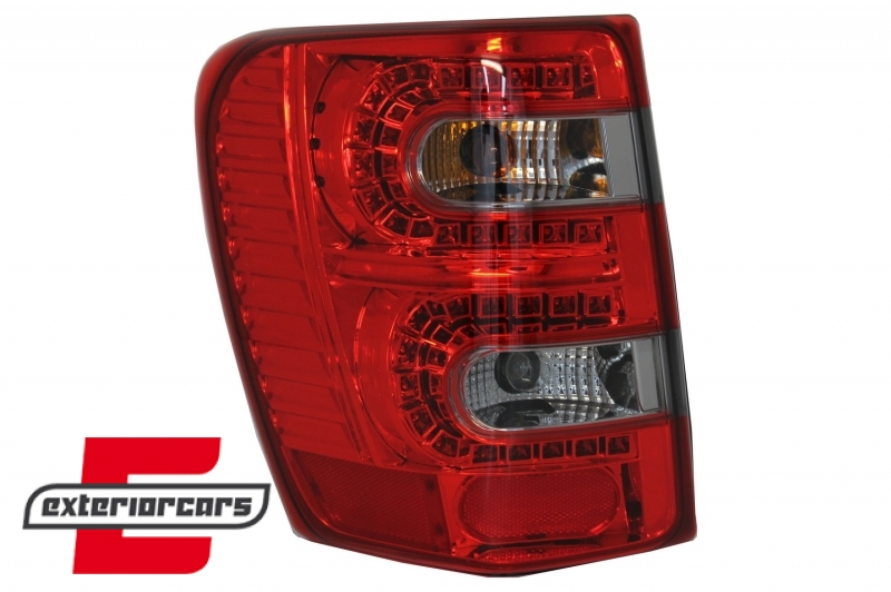 LED stražnja svjetla (crvena/smoke) / JEEP Grand Cherokee (1999-05.2005), LDCH09