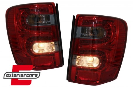 LED stražnja svjetla (crvena/smoke) / JEEP Grand Cherokee (1999-05.2005), LDCH09
