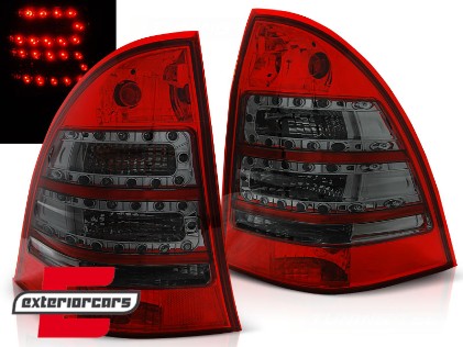 LED stražnja svjetla (crvena/smoke) / Mercedes C-klasa S203 karavan (2000-2007), LDME63