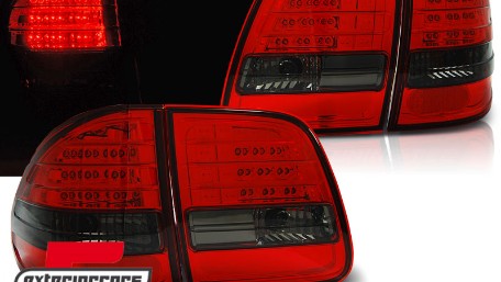 LED stražnja svjetla (crvena/smoke) / Mercedes E-klasa S210 karavan (1995-2002), LDME90