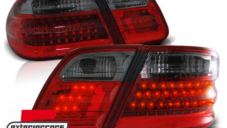 LED stražnja svjetla (crvena/smoke) / Mercedes E-klasa W210 (1995-03.2002), LDME08