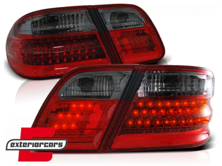 LED stražnja svjetla (crvena/smoke) / Mercedes E-klasa W210 (1995-03.2002), LDME08