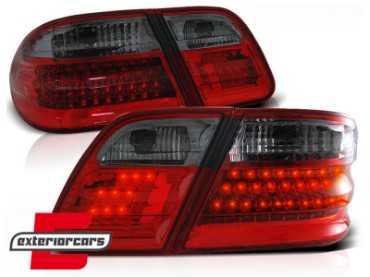 LED stražnja svjetla (crvena/smoke) / Mercedes E-klasa W210 (1995-03.2002), LDME08