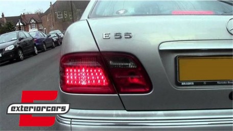 LED stražnja svjetla (crvena/smoke) / Mercedes E-klasa W210 (1995-2002), LDME29
