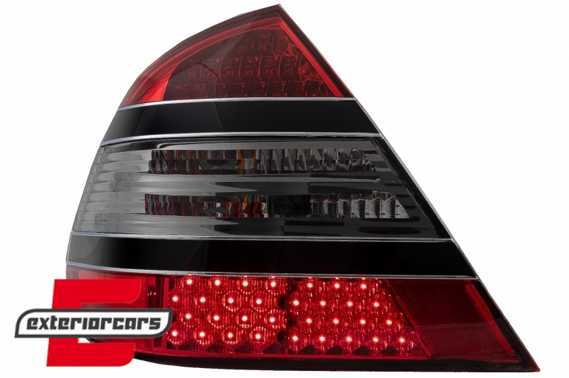 LED stražnja svjetla (crvena/smoke) / Mercedes E-klasa W211 limuzina (2002-04.2006), LDME18