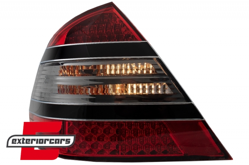 LED stražnja svjetla (crvena/smoke) / Mercedes E-klasa W211 limuzina (2002-04.2006), LDME18