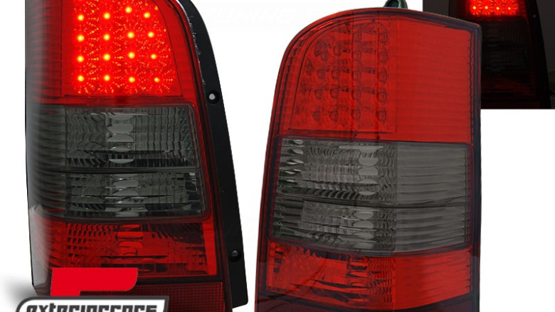 LED stražnja svjetla (crvena/smoke) / Mercedes Vito V-klasa W638 (1996-2003), LDME33