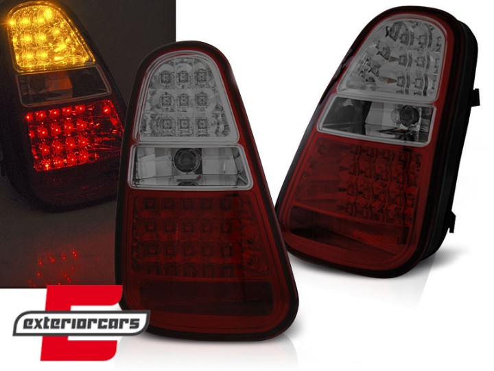 LED stražnja svjetla (crvena/smoke) / MINI COOPER R50 R52 R53 (2001-2008), LDMC10