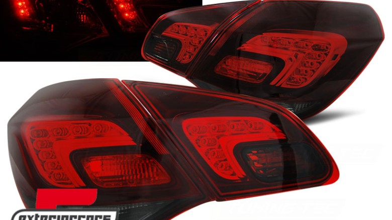 LED stražnja svjetla (crvena/smoke) / Opel Astra J hatchback 5V (2010-2015), LDOP45