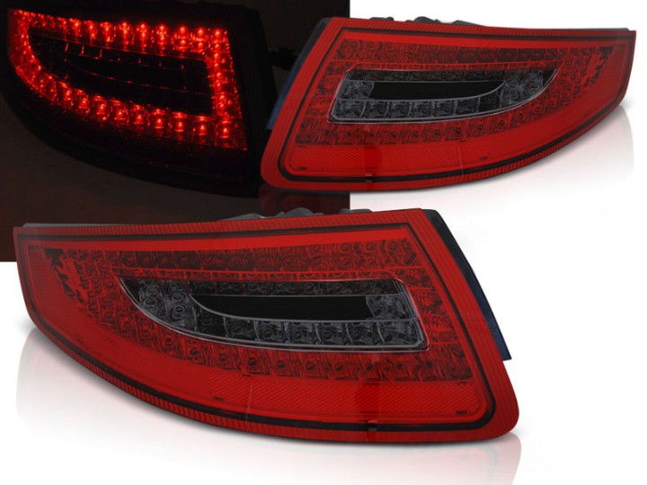 LED stražnja svjetla (crvena/smoke) / Porsche 911 (997) (2004-2009), LDPO19