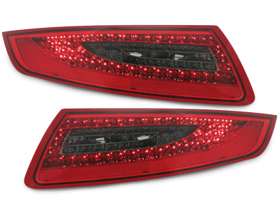 LED stražnja svjetla (crvena/smoke) / Porsche 911 (997) (2004-2009), LDPO19