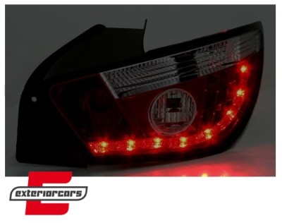 LED stražnja svjetla (crvena/smoke) / Seat Ibiza 6J (2008-) hatchback 3V, LDSE15