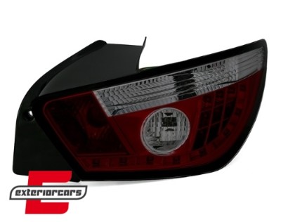 LED stražnja svjetla (crvena/smoke) / Seat Ibiza 6J (2008-) hatchback 3V, LDSE15