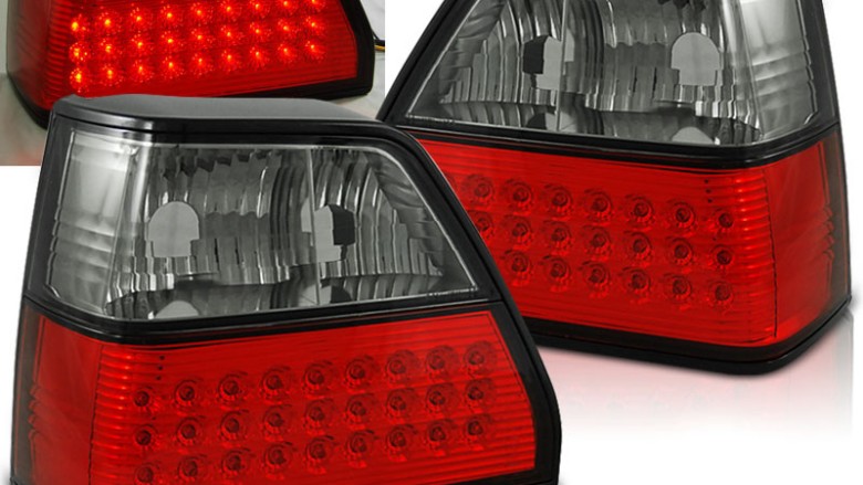LED stražnja svjetla (crvena/smoke) / Volkswagen Golf 2 (08.1983-08.1991), LDVW34