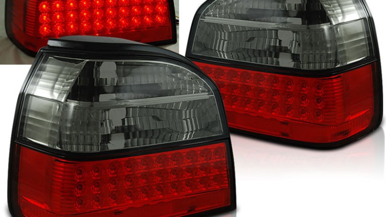 LED stražnja svjetla (crvena/smoke) / Volkswagen Golf 3 (09.1991-08.1997), LDVW36