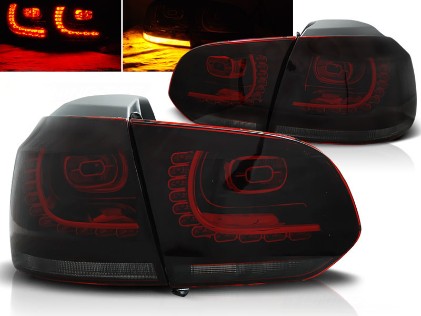 LED stražnja svjetla (crvena/smoke) / Volkswagen Golf VI (2008-2013), LDVW71
