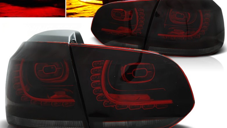 LED stražnja svjetla (crvena/smoke) / Volkswagen Golf VI (2008-2013), LDVW71