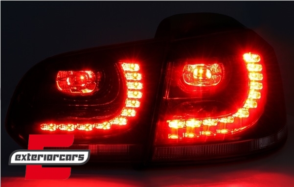 LED stražnja svjetla (crvena/smoke) / Volkswagen Golf VI (2008-2013), LDVW71