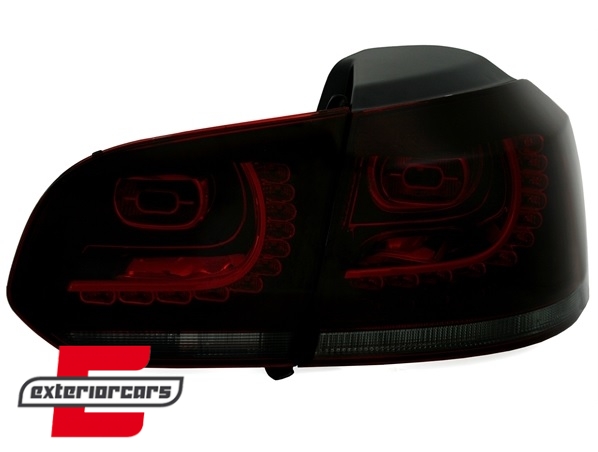 LED stražnja svjetla (crvena/smoke) / Volkswagen Golf VI (2008-2013), LDVW71