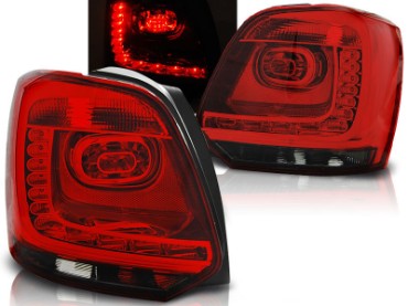 LED stražnja svjetla (crvena/smoke) / Volkswagen Polo (2009-2014), LDVWB3