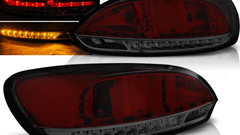 LED stražnja svjetla (crvena/smoke) / Volkswagen Scirocco III (2008-04.2014), LDVWC4