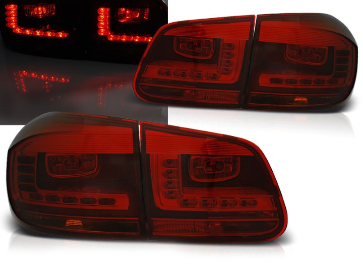 LED stražnja svjetla (crvena/smoke) / Volkswagen Tiguan I Facelift (07.2011-12.2015) - facelift, LDVWD3