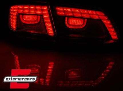 LED stražnja svjetla (crvena/smoke) / VW Volkswagen Passat B7 limuzina (2010-2014), LDVWD6