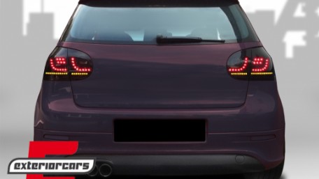 LED stražnja svjetla Dinamički žmigavci Urban style (crna/smoke), TLVWG5SFW