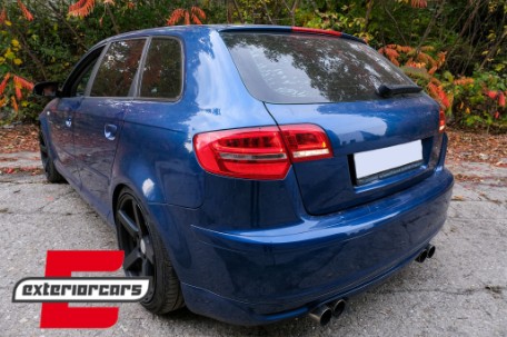 LED stražnja svjetla Facelift dizajn (crvena/kristal) / Audi A3 Sportback (2004-2008), LDAUA7