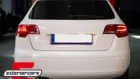 LED stražnja svjetla Facelift dizajn (crvena/kristal) / Audi A3 Sportback (2004-2008), LDAUA7