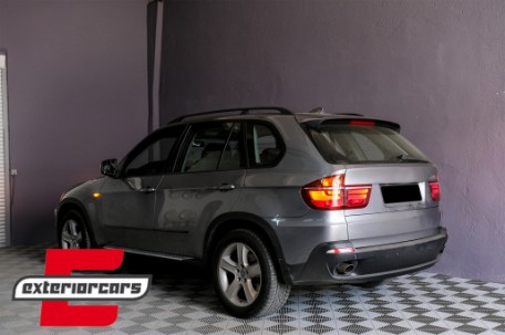 LED stražnja svjetla Facelift dizajn (crvena/kristal) / BMW X5 E70 (2007-05.2010), LDBME2