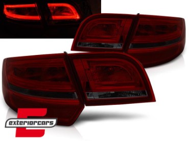 LED stražnja svjetla Facelift dizajn (crvena/smoke) / Audi A3 Sportback (2004-2008), LDAUA8