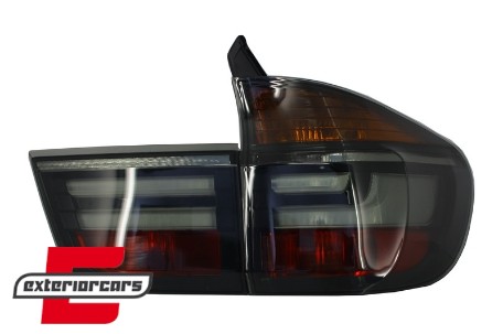 LED stražnja svjetla Facelift dizajn (smoke) / BMW X5 E70 (2007-05.2010), LDBME3
